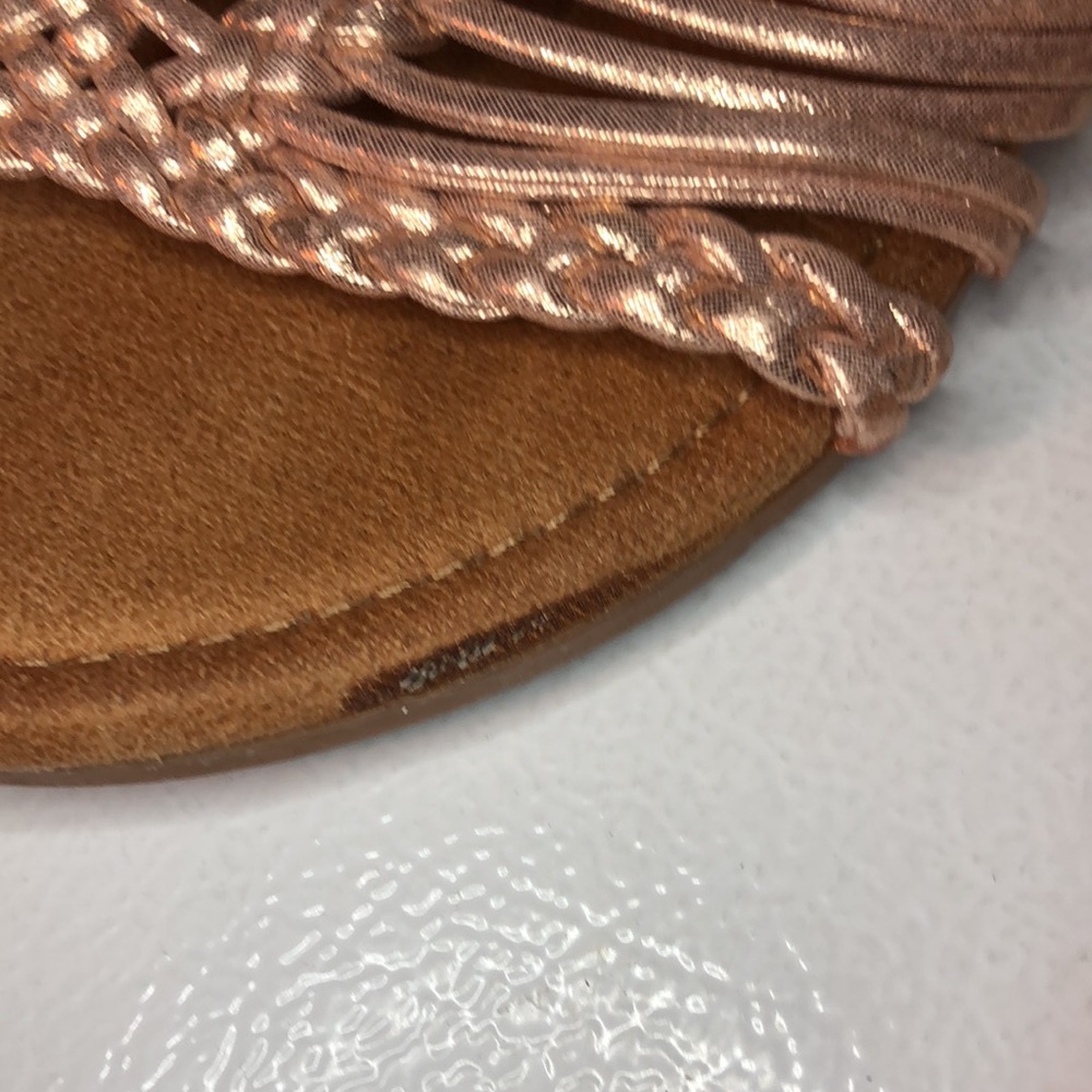 2/$20 Forever Shimmer Pink Flat Sandals - Picture 4 of 6